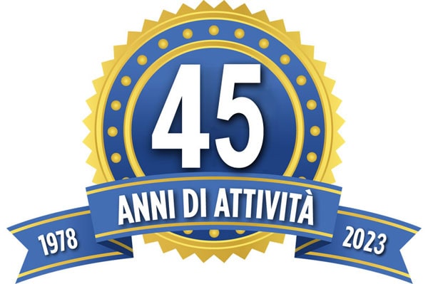 logo 45 anni